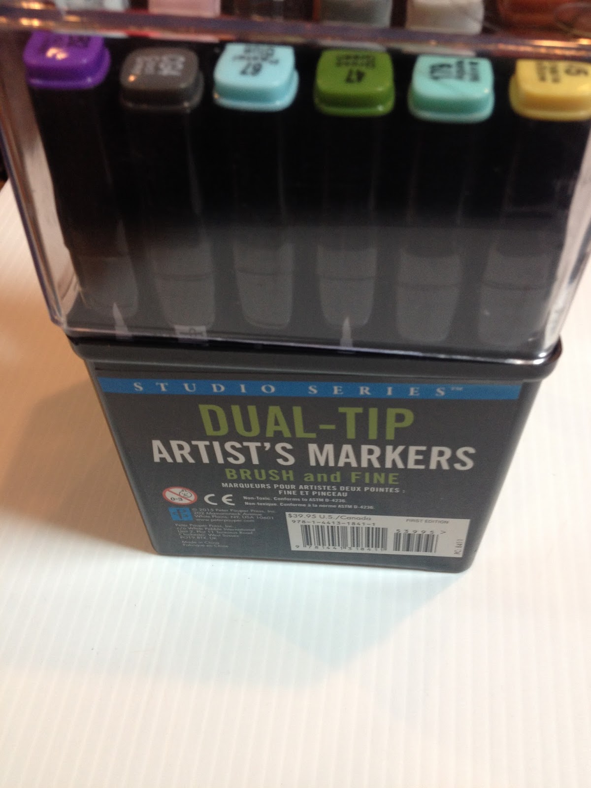 Alcohol Marker Review: Peter Pauper Alcohol Markers from Barnes