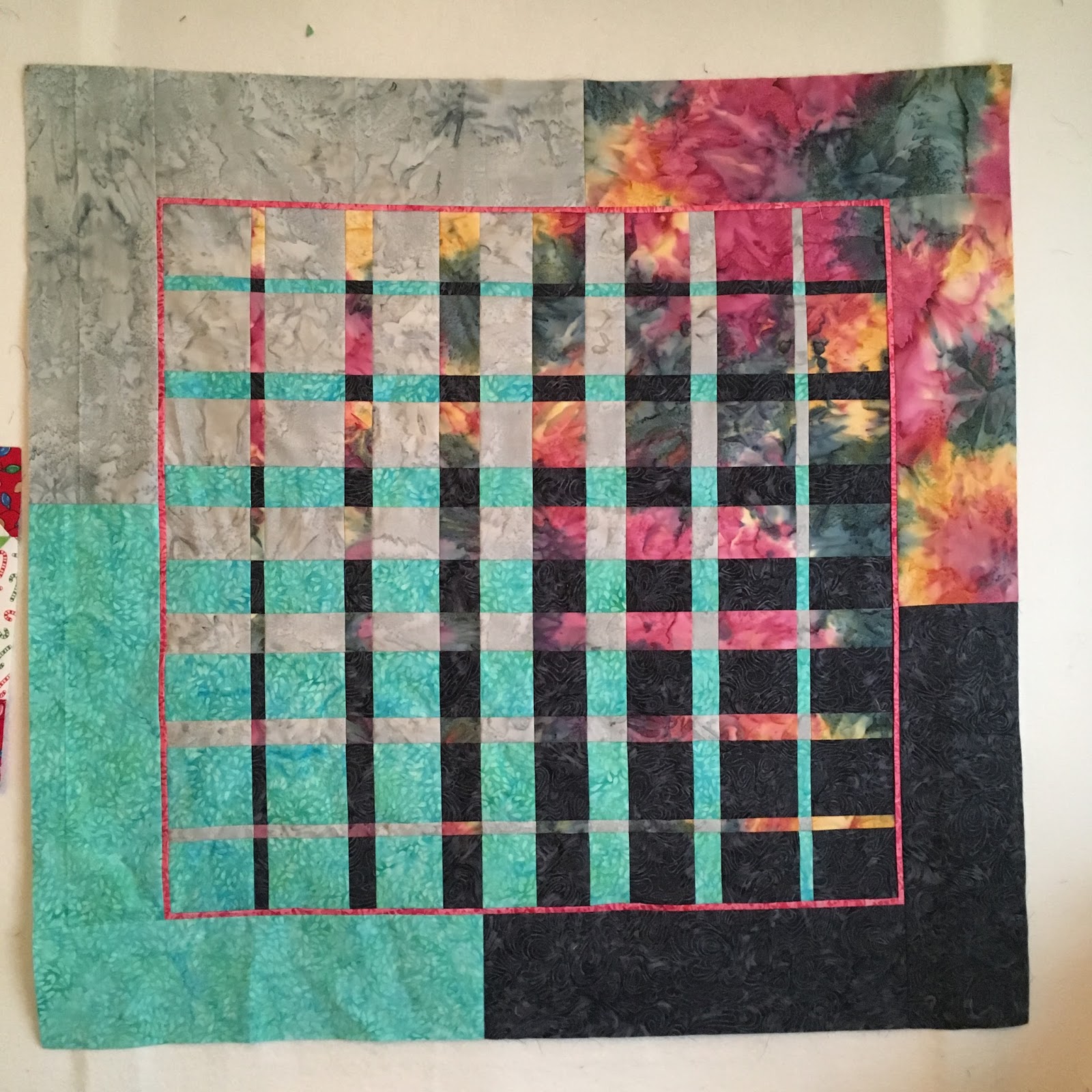 PamelaQuilts Try a Technique Conversion quilt