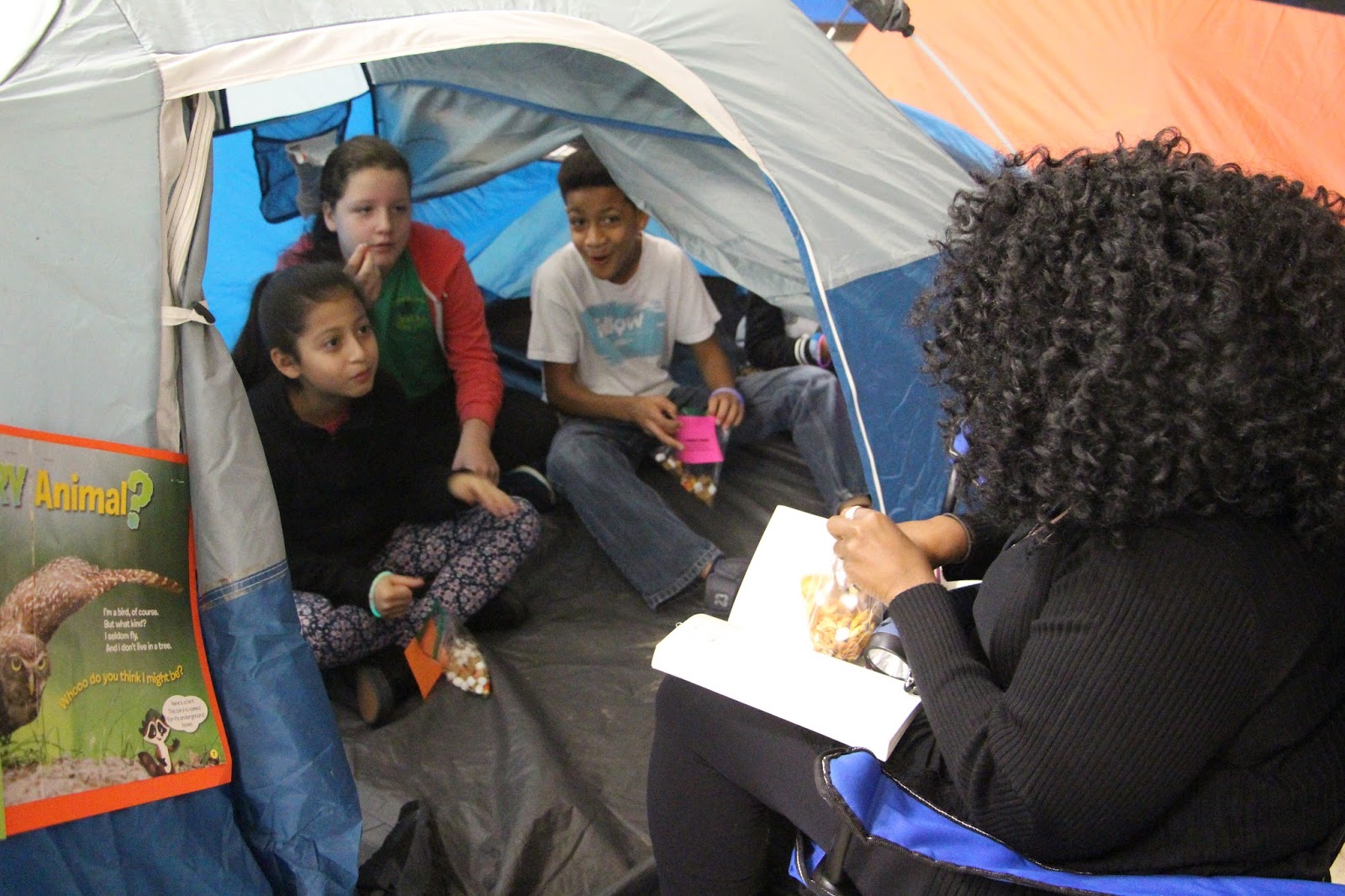 Your Permanent Record A Reading Camp Out at South Fork Elementary