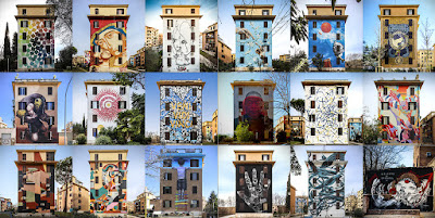 “Big City Life” e i murales di Tor Marancia