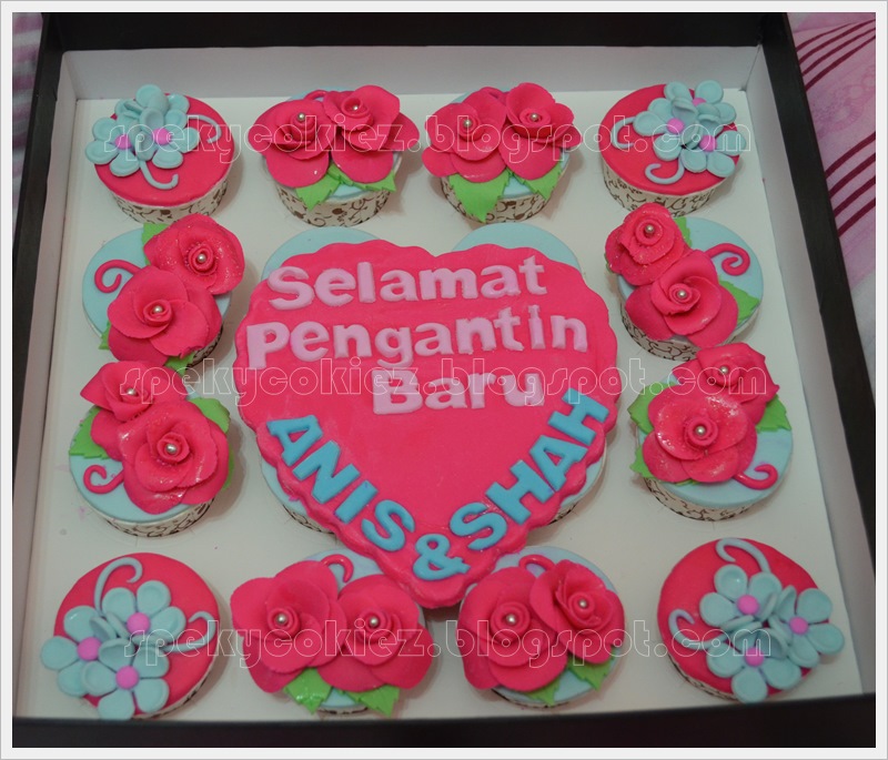 Speky Cookiez Cupcake Hantaran Kahwin