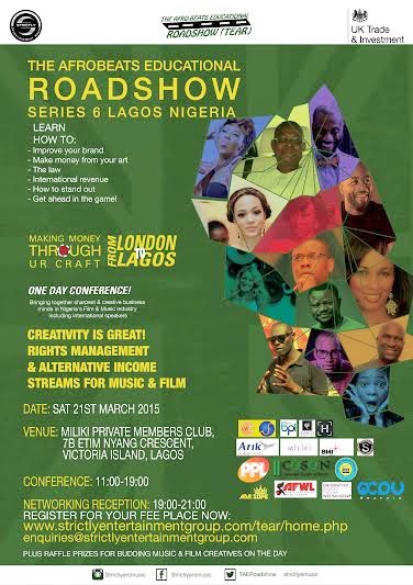 1 Strictly Entertainment's Afrobeats Educational Roadshow lands in Nigeria