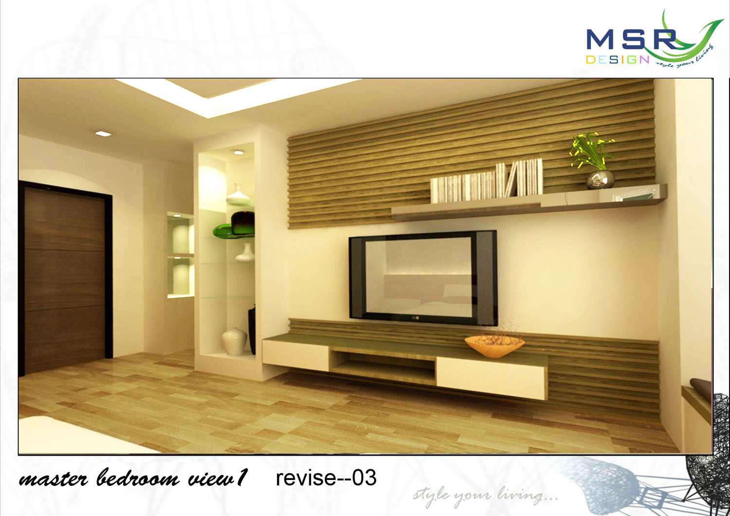 Mica Interior Design and Construction Bedroom 3D