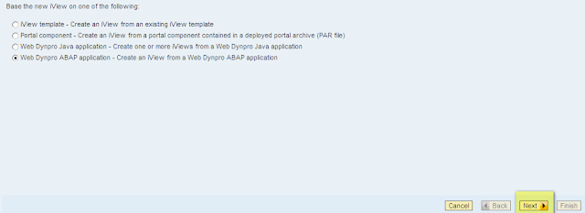 VENKAT SAP BASIS: How To Create The Most Common Used iViews In The SAP ...