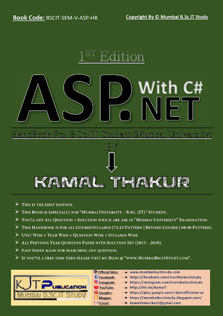 ASP.NET With C#: HandBook For B.Sc.IT Student (Mumbai University) [1st Edition]