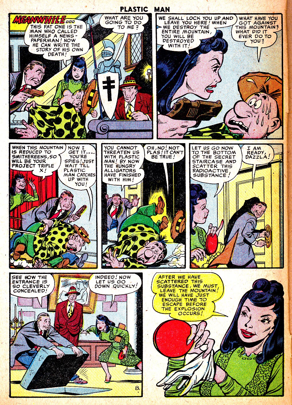 Read online Plastic Man (1943) comic -  Issue #53 - 30