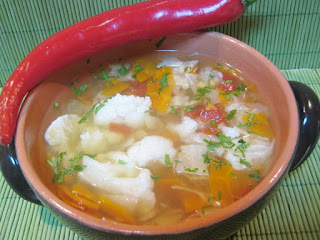 Ciorba de conopida cu rosii