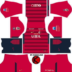 Kashima Antlers 鹿島アントラーズ 2018 - Dream League Soccer Kits