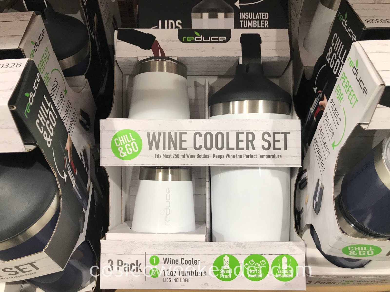 Reduce Wine Cooler Set 3 Pack Costco Weekender