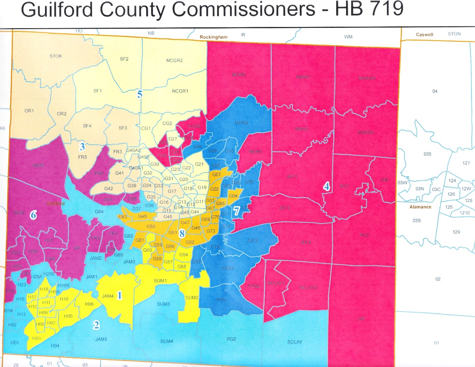 The YES! Weekly Blog NC legislature redrawing Guilford County