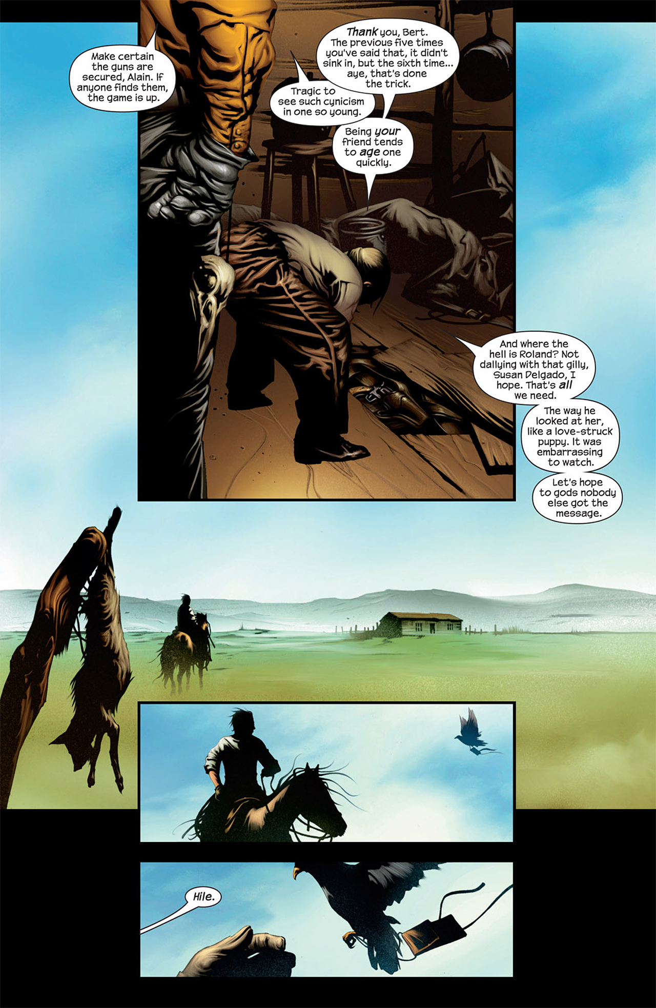Read online Dark Tower: The Gunslinger Born comic -  Issue #4 - 8