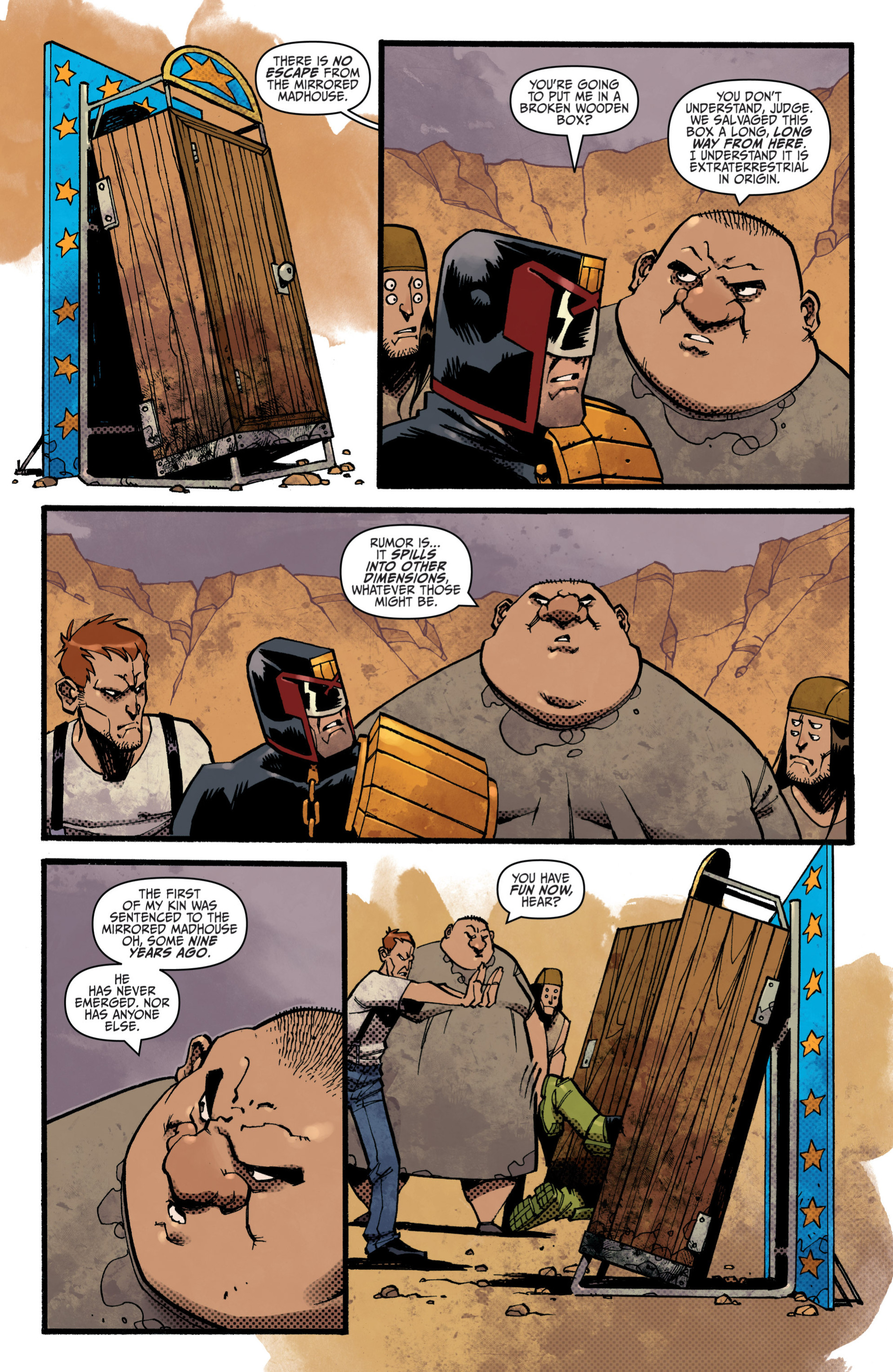 Read online Judge Dredd (2012) comic -  Issue #9 - 19