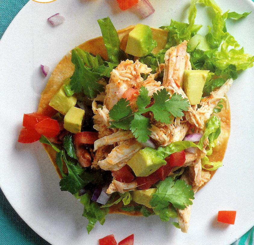 Cooking in Kirkland Chicken Tostada Salad