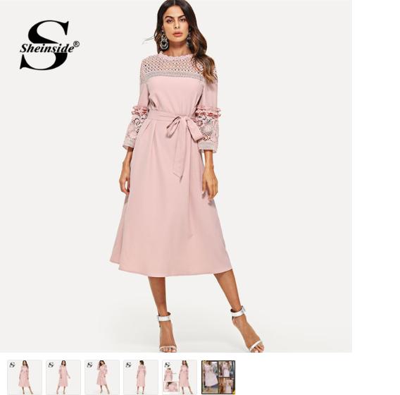 Satin Dress - Fashion Designer Clothes For Women