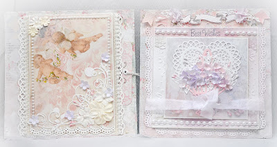 Альбом для девочки в стиле Шебби. Шестой разворот