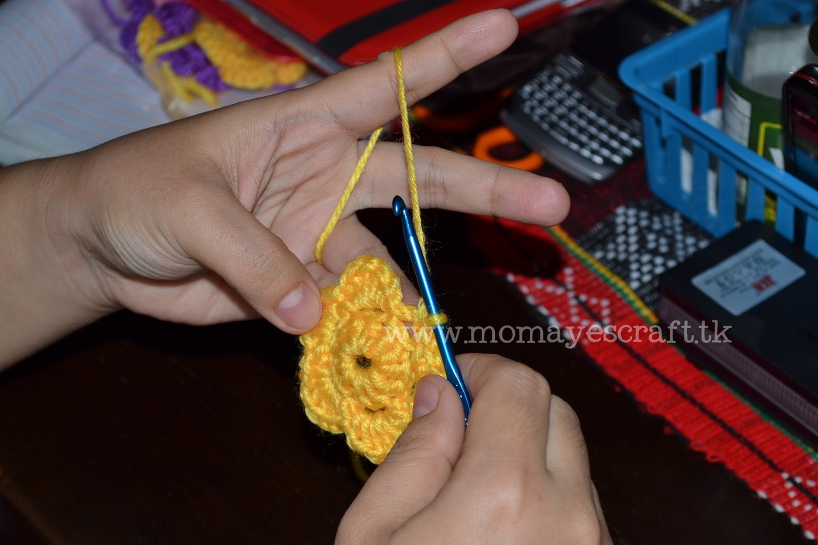 Crochet Basics How to Hold and Control the Yarn