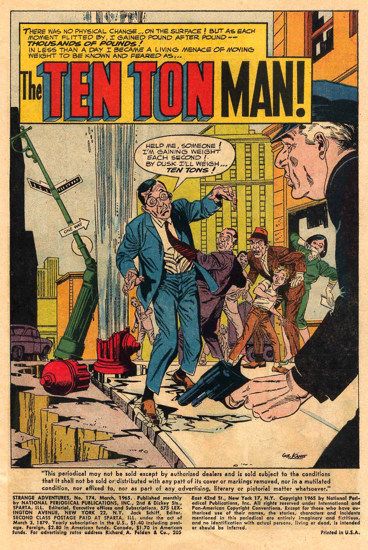 Read online Strange Adventures (1950) comic -  Issue #174 - 3