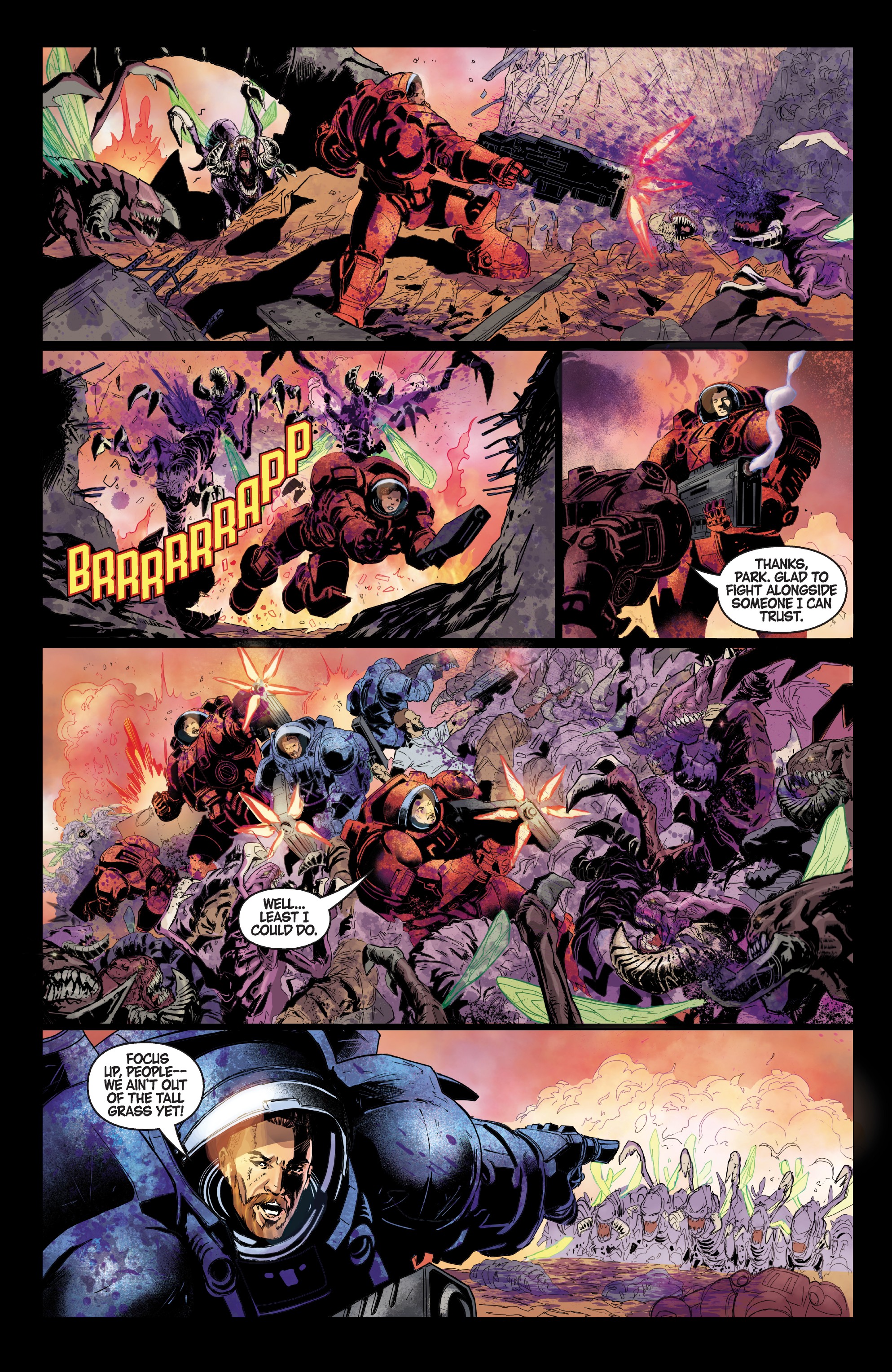 Read online StarCraft: Soldiers comic -  Issue #4 - 16