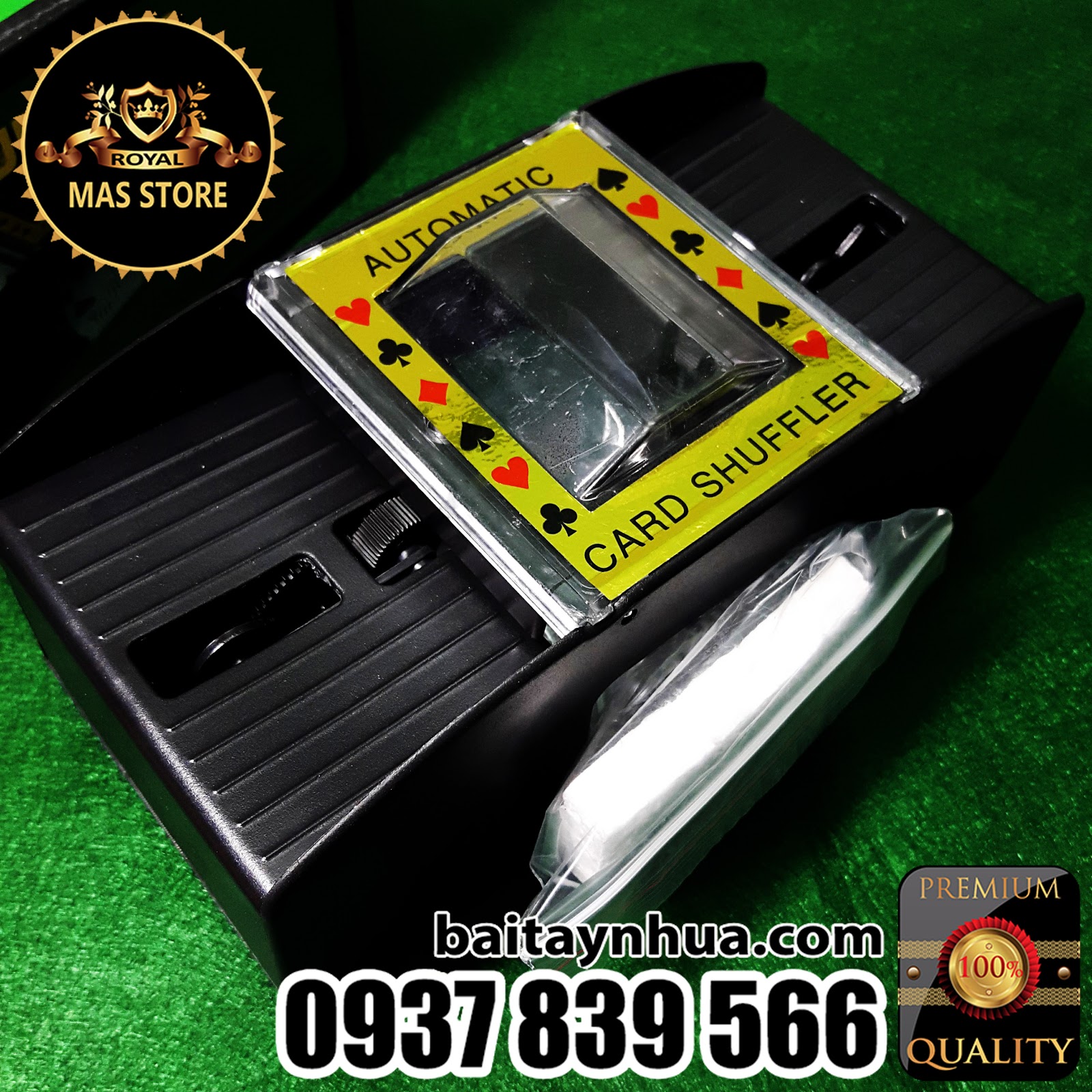 Máy Xào Bài Cao Cấp Card Shuffler - Thiết bị xào bài chuyên nghiệp hiệu quả cao. - 10