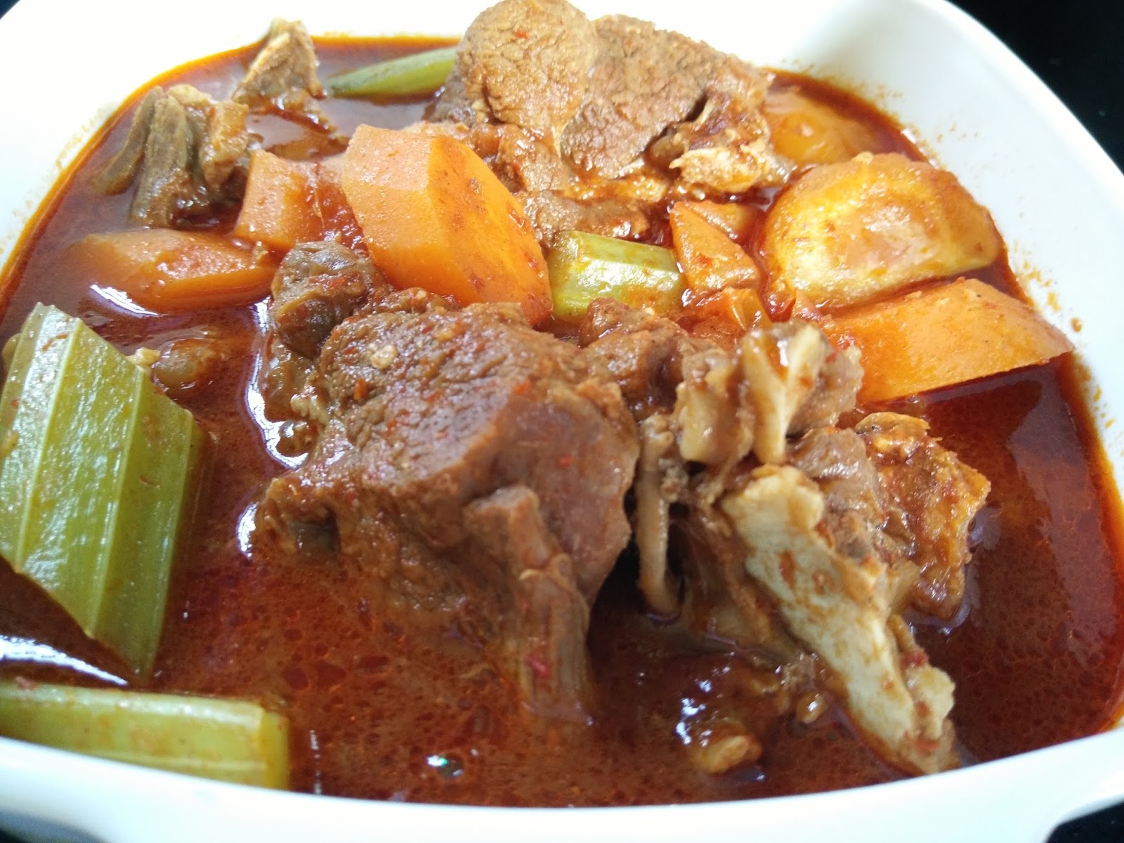 RESEPI CIKGU ANI STEW KAMBING SEDAP