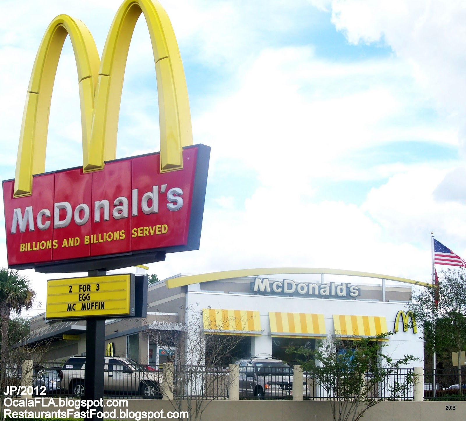 Restaurant Fast Food Menu McDonald's DQ BK Hamburger Pizza Mexican Taco