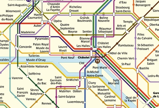 Girl in the French Baguette: London Tube vs Paris Metro