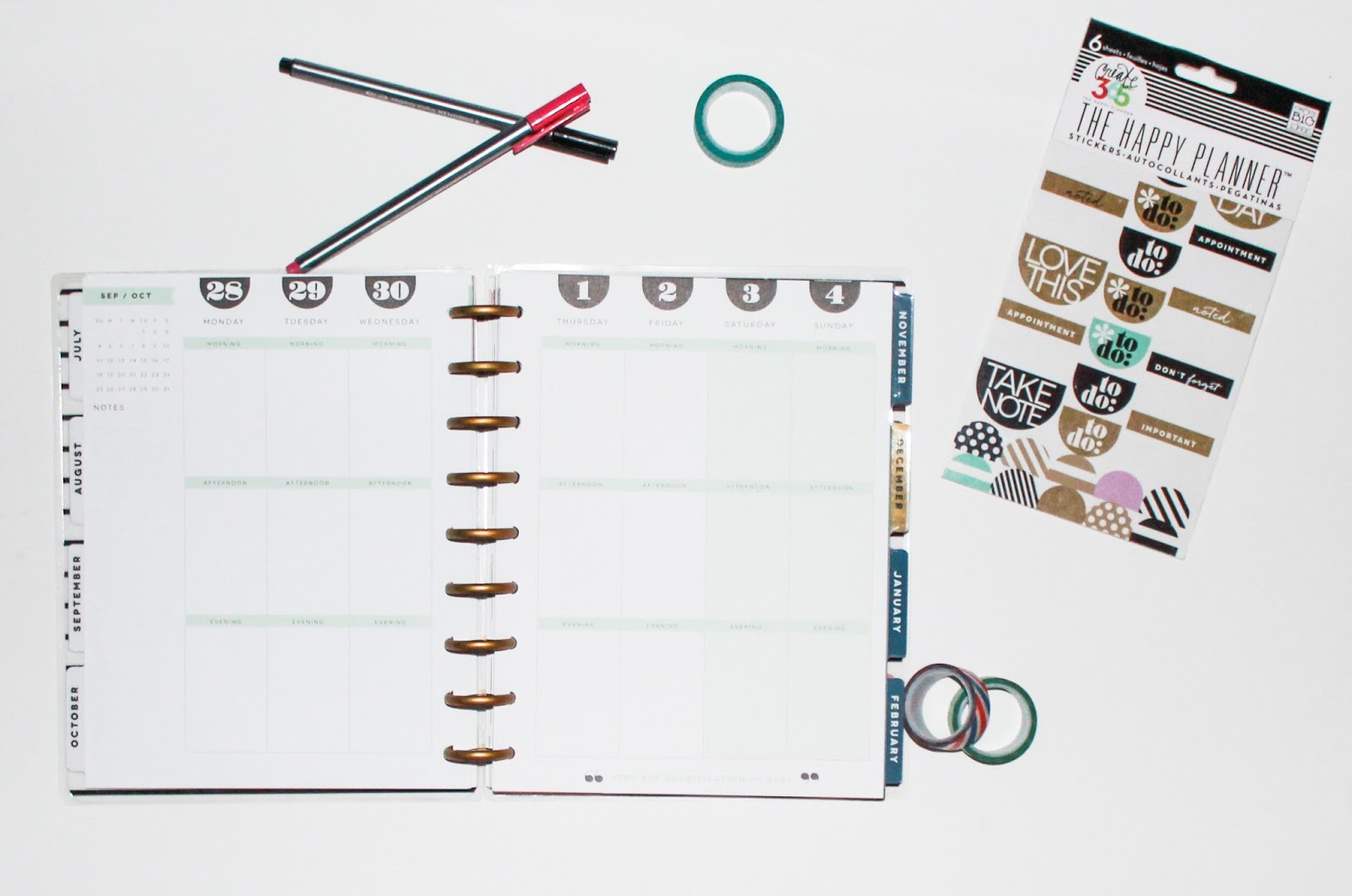 create 365 recipe planner