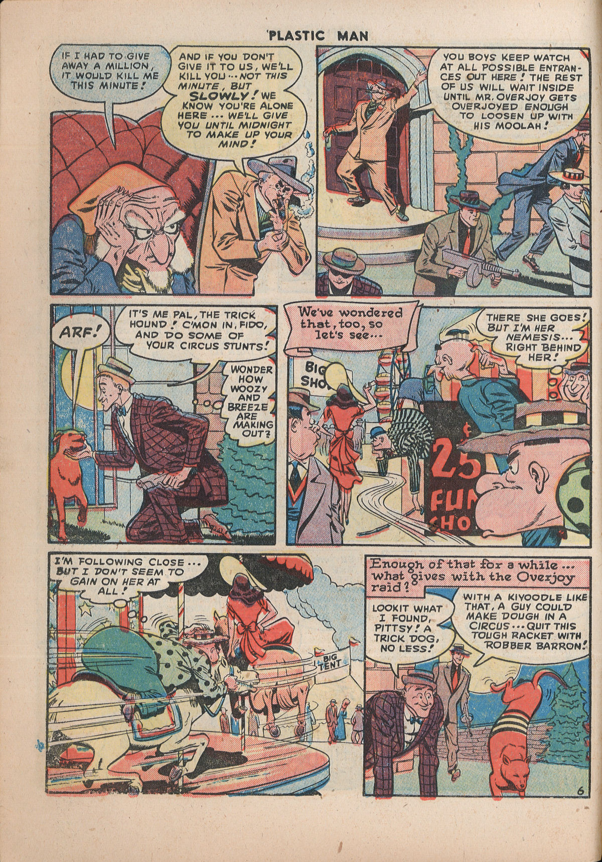 Read online Plastic Man (1943) comic -  Issue #11 - 8