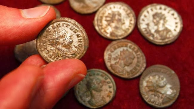 how to clean ancient coins