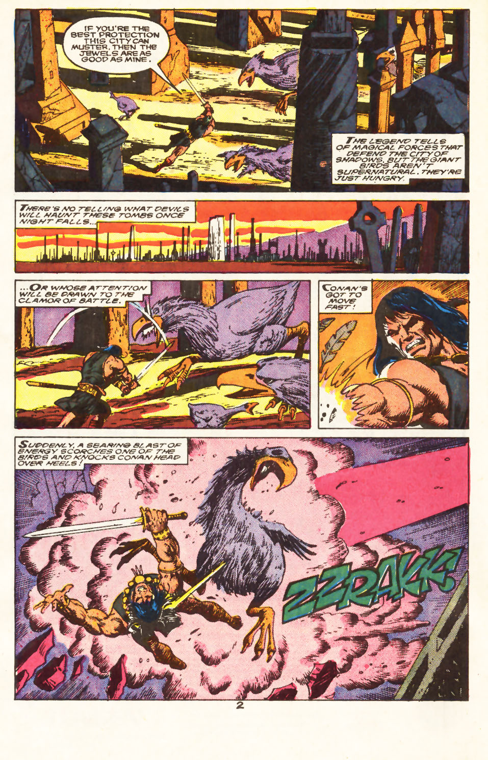 Read online Conan the Barbarian (1970) comic -  Issue #217 - 3