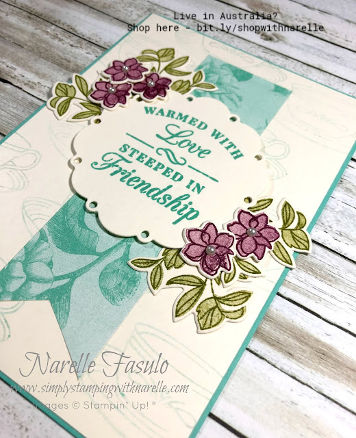 Create vintage styled cards easily with our Tea Time Product Suite. See the full range here - http://bit.ly/tearoomsuite
