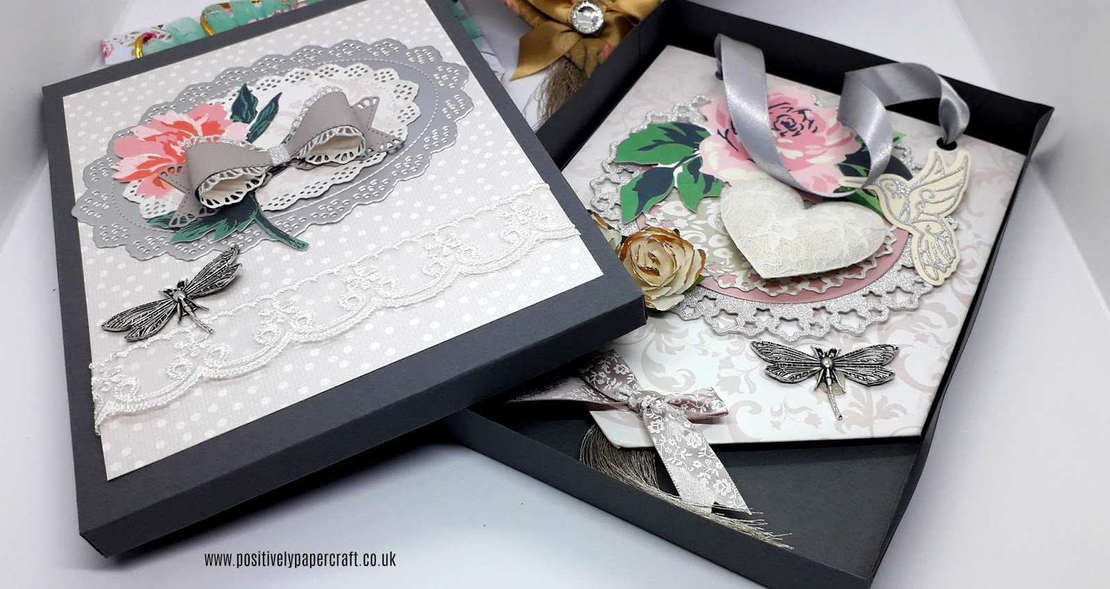 Positively papercraft Wall Plaque With Gift Box (Featuring