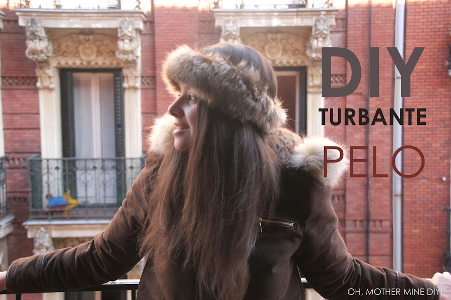 DIY Turbante de pelo. Blog de costura y diy.