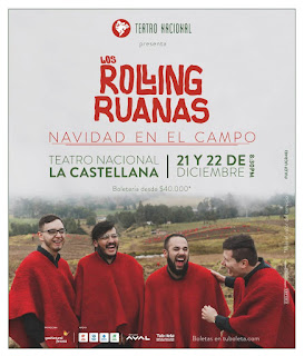 Concierto de LOS ROLLING RUANAS | Teatro Nacional 