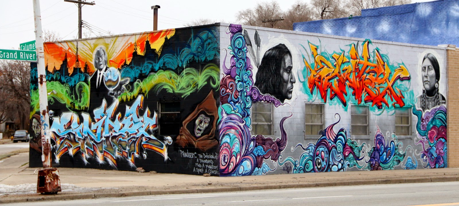 Detroit Graffiti Art , 10 Stunning Murals In Detroit Created By Black ...