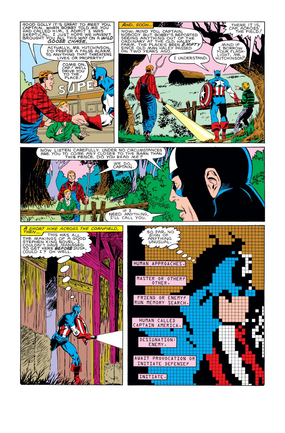Read online Captain America (1968) comic -  Issue #311 - 11