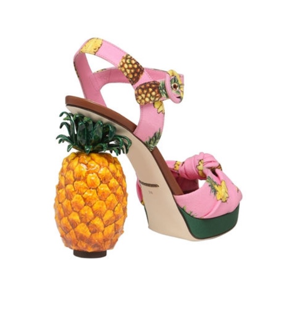 Weird Shoe Wednesday : Dolce \u0026 Gabbana. dolce gabbana pineapple shoes....