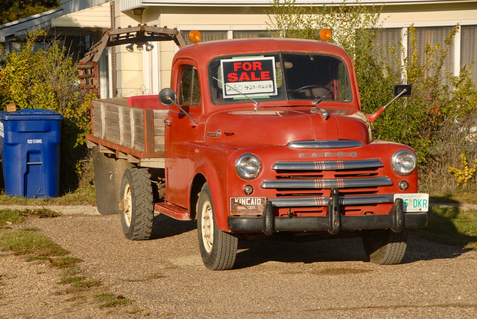 autoliterate 1950 Fargo 1ton truck