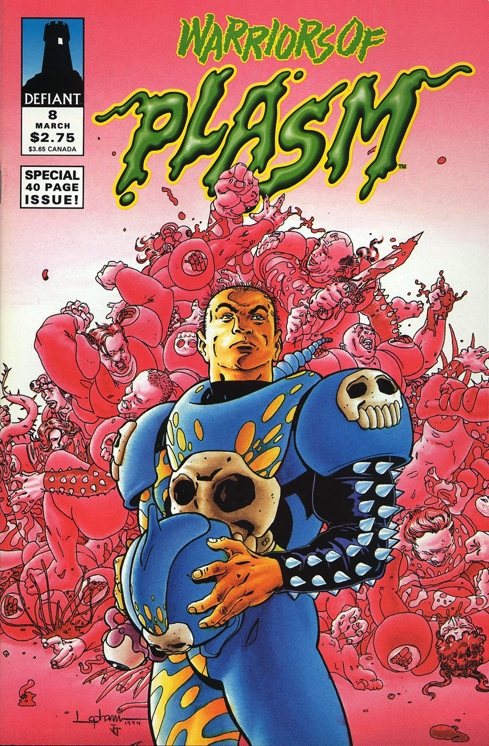 Read online Warriors of Plasm comic -  Issue #8 - 1