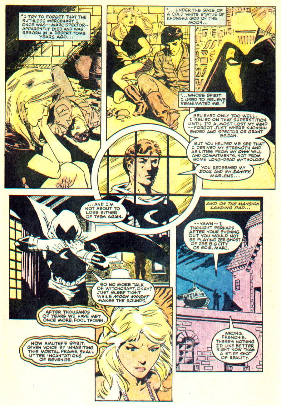 Read online Moon Knight (1980) comic -  Issue #36 - 11