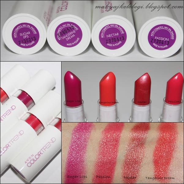 Avon Color Trend Rujlar Makyaj Kelebeği