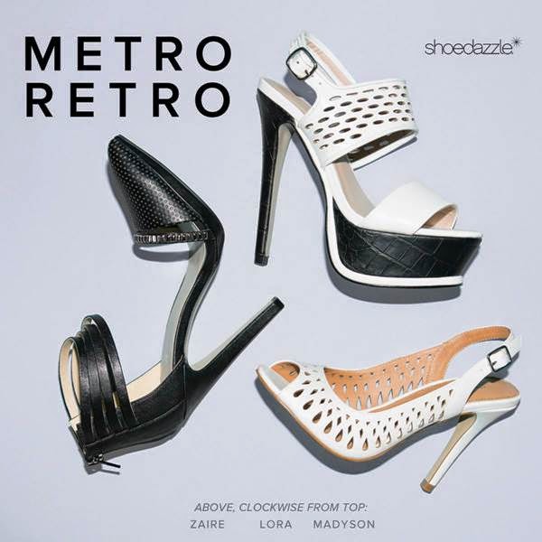 ShoeDazzle 'Metro Retro' Spring/Summer 2014 Campaign
