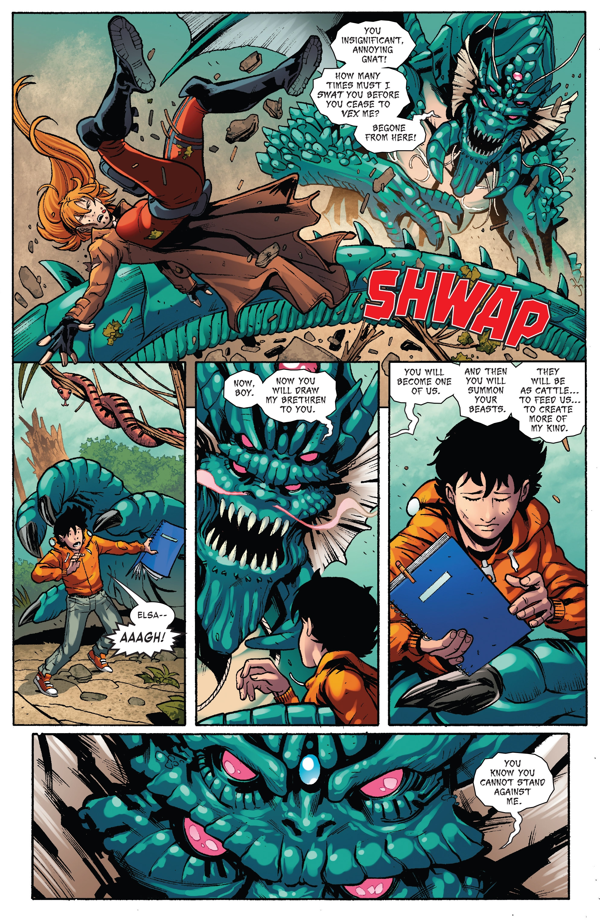 Read online Monsters Unleashed II comic -  Issue #8 - 9