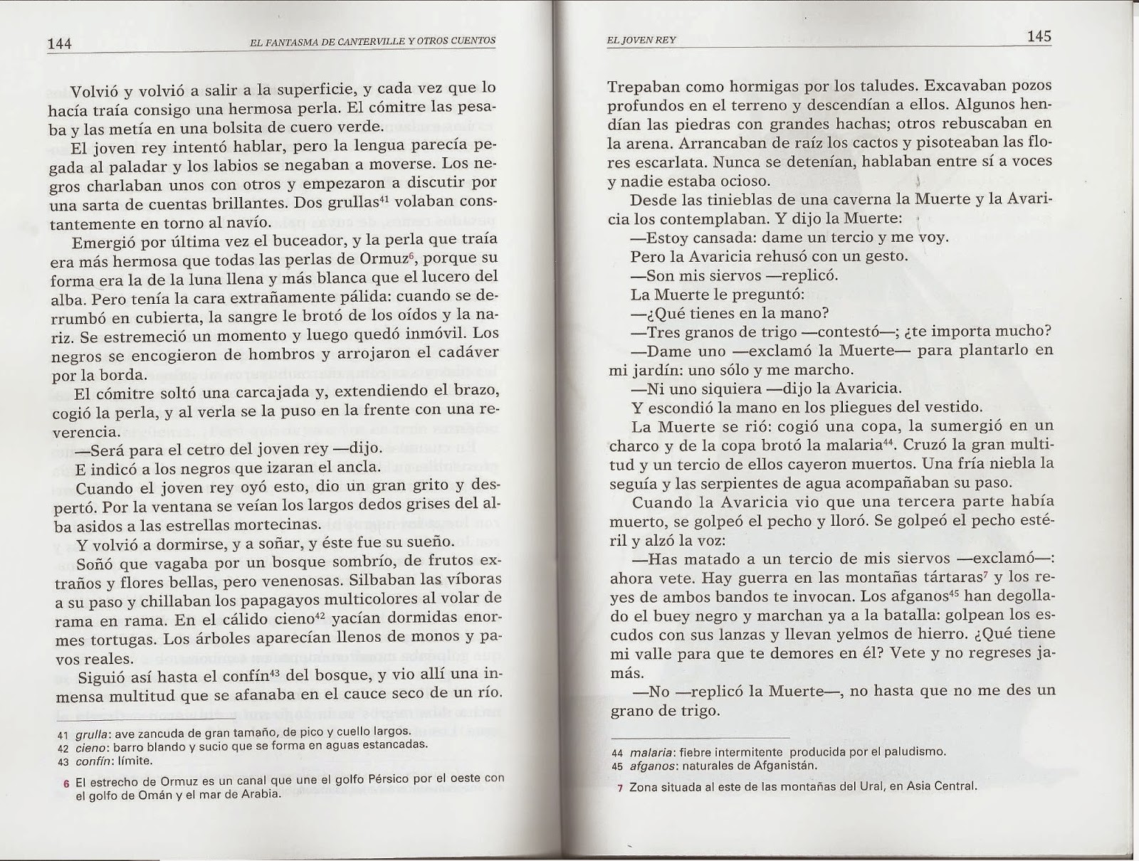 Oscar Wilde: EL JOVEN REY