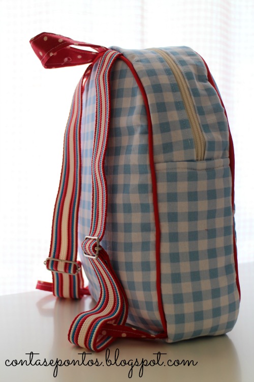 Mochila Mickey em tecido Mochila Mickey em tecido