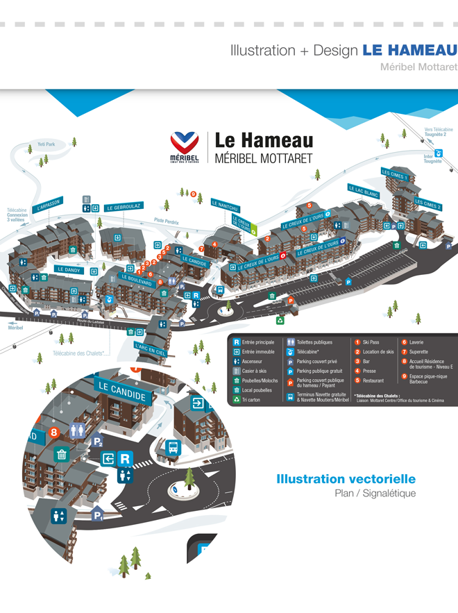 Meribel Mottaret Plan