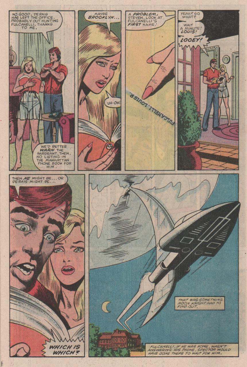 Moon Knight (1980) issue 27 - Page 21
