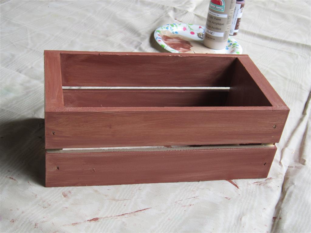 Libbie's Home Wooden CD Crate makeovers