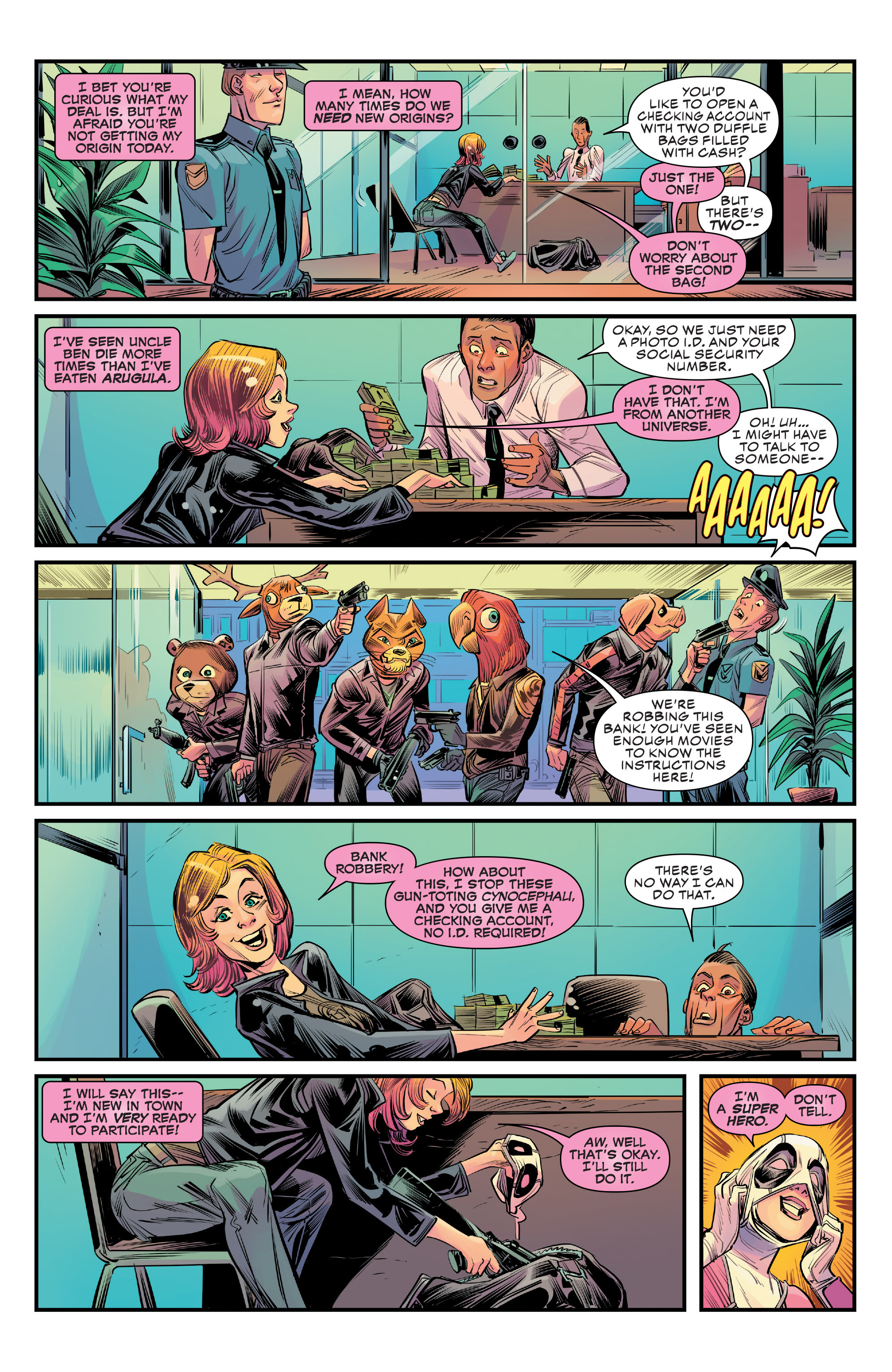 Read online The Unbelievable Gwenpool comic -  Issue #1 - 9