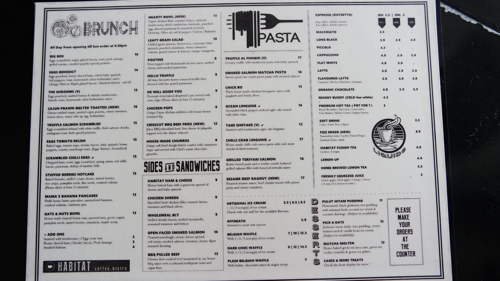 Habitat Coffee Review [Updated] Revamped Menu ♕ HerPenandFork